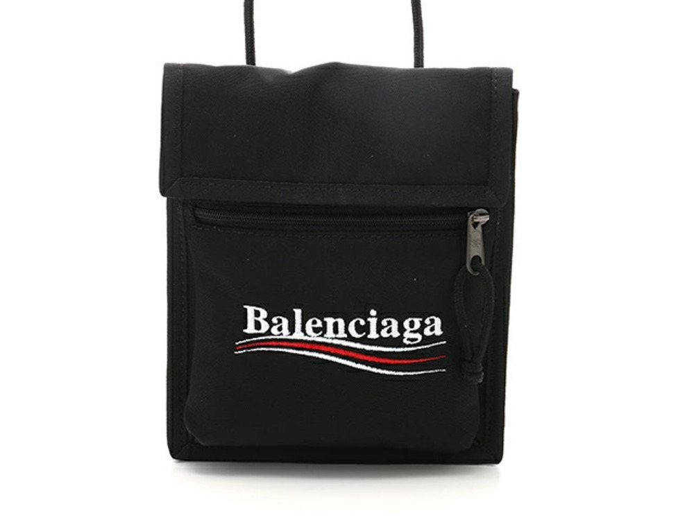 Balenciaga Explorer Pouch Shoulder Bag Canvas
